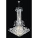 Cascade 14 Light 36 inch Silver Entry Chandelier Ceiling Light