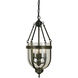 Hannover 4 Light 10 inch Brushed Nickel Mini Chandelier Ceiling Light
