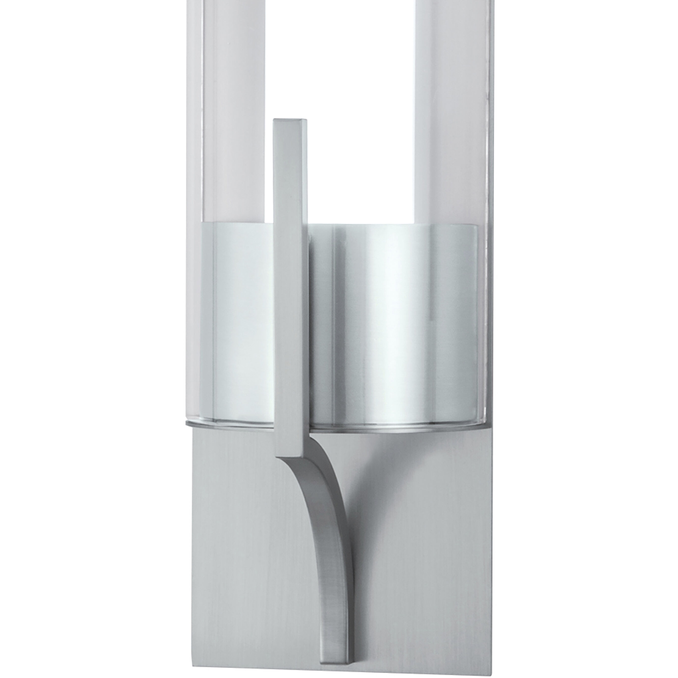 Slope Sconce Wall Light in Brushed Nickel