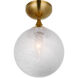 AERIN Cristol 1 Light 8.00 inch Flush Mount