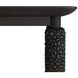 Anwar 84 X 30 inch Ebony Dining Table