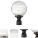 Havana 1 Light 15 inch Matte Black Exterior Post Mount Light