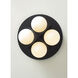 Sean Lavin Orbel LED 15 inch Aged Brass Flush Mount Ceiling Light in Incandescent