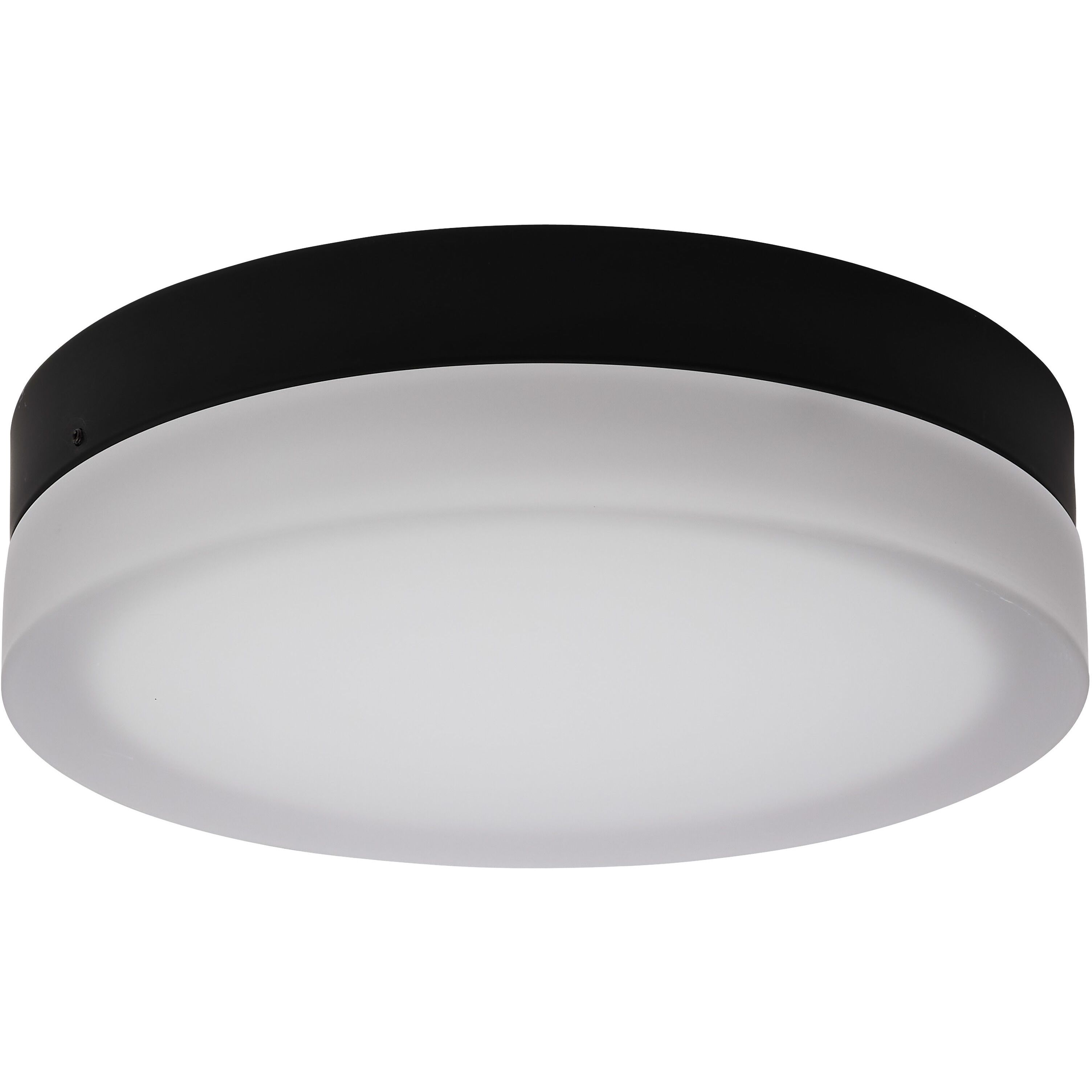 Pi LED 11 inch Black LED Flush Mount Ceiling Light