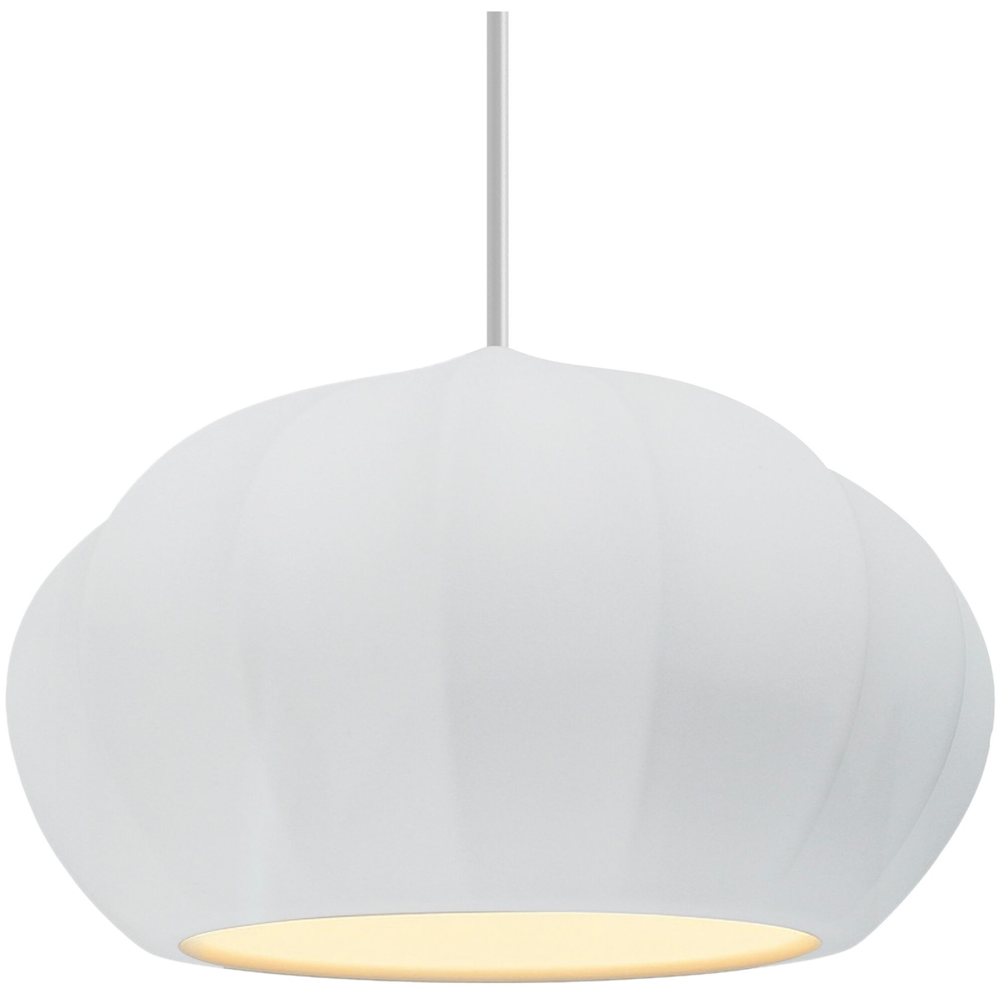 Radiance Collection - Fluted 1 Light 13.00 inch Pendant