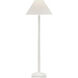 Chapman & Myers Strie 31.5 inch 60.00 watt Plaster White Buffet Lamp Portable Light in Linen