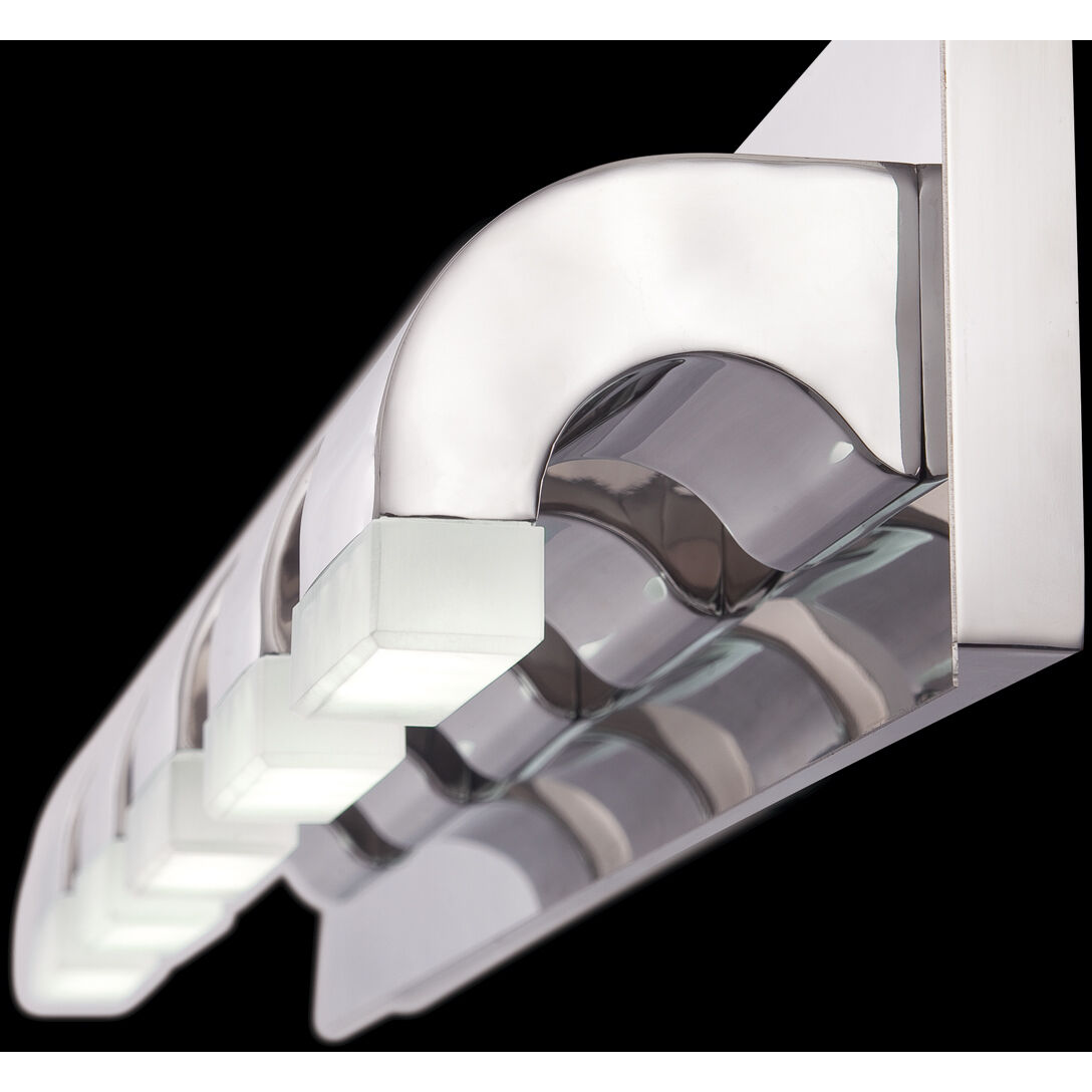 Newport LED 6 inch Chrome Vanity Light Wall Light