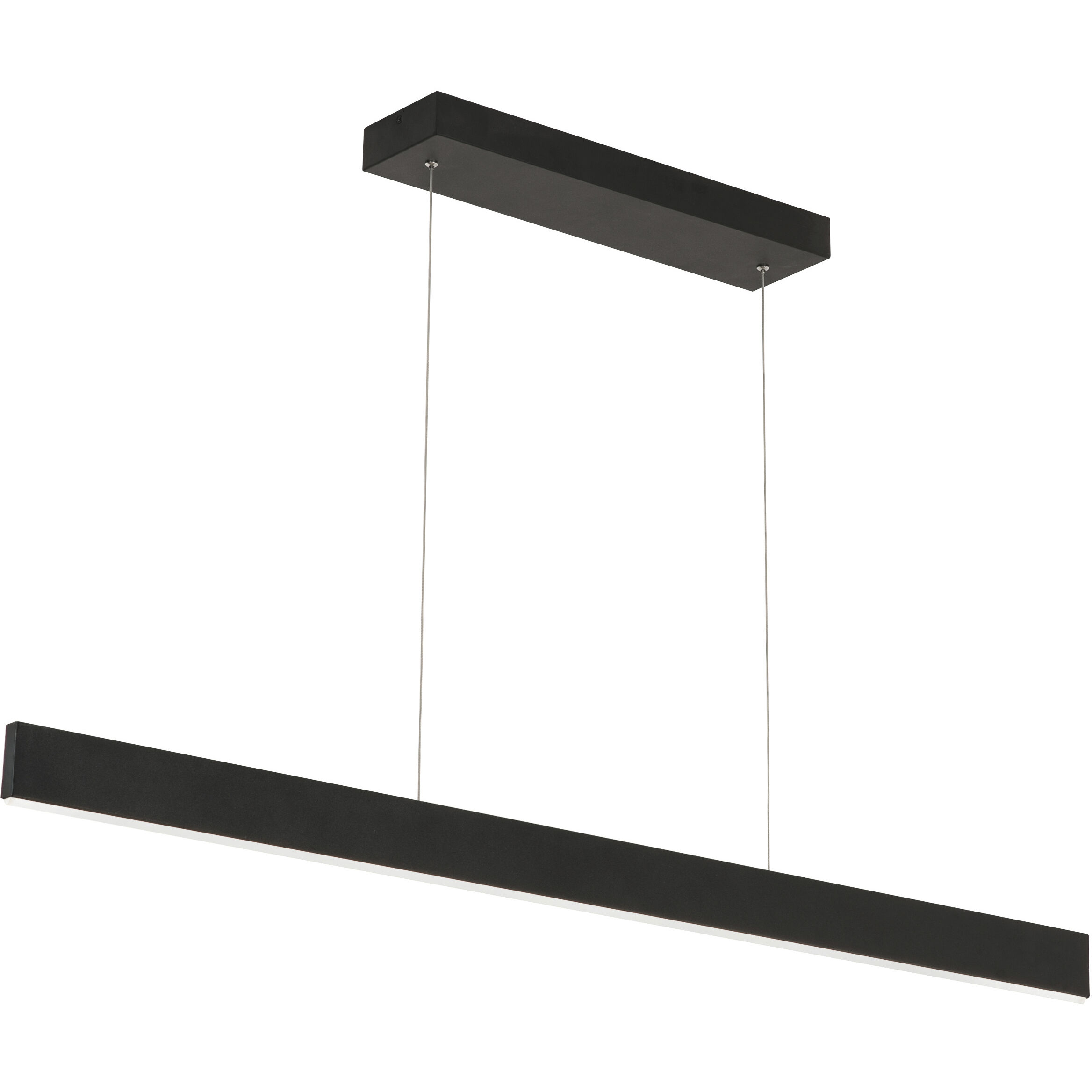 Stealth LED 0.63 inch Black Linear Pendant Ceiling Light