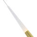 Andes LED 40 inch Satin Gold Pool Table Light Ceiling Light