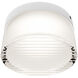 Tuck III LED 5.38 inch White Outdoor Flush Mount
