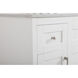 Moore 48 X 22 X 34 inch White Vanity Sink Set