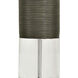 Baby Atlantic 23.5 inch 150.00 watt Bronze Table Lamp Portable Light in 24, Finely Ribbed Surface