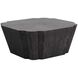 Kenwood 42 X 42 inch Dark Grey Cerused Oak / Brushed Grey Oak Coffee Table