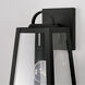 Leighton 1 Light 16 inch Black Outdoor Wall Lantern in Incandescent