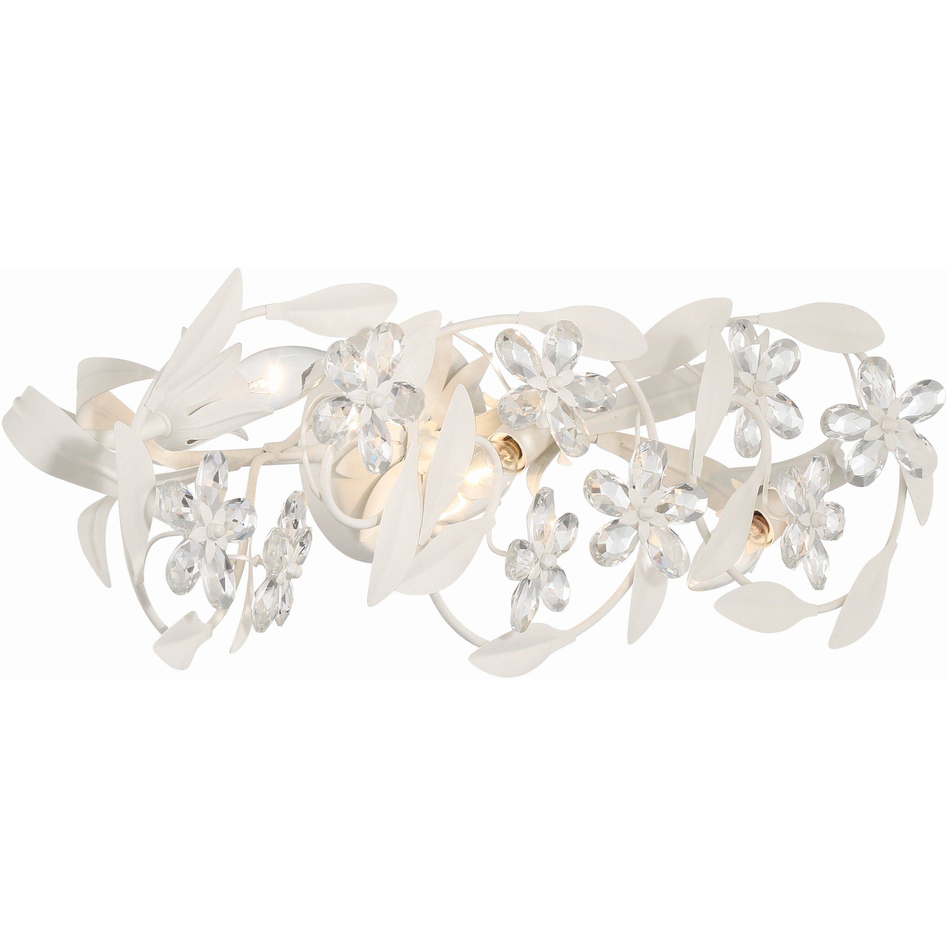 Marselle Bath Vanity Light Wall Light in Matte White