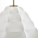 Yahara 35 inch Faux Vellum Pendant Ceiling Light