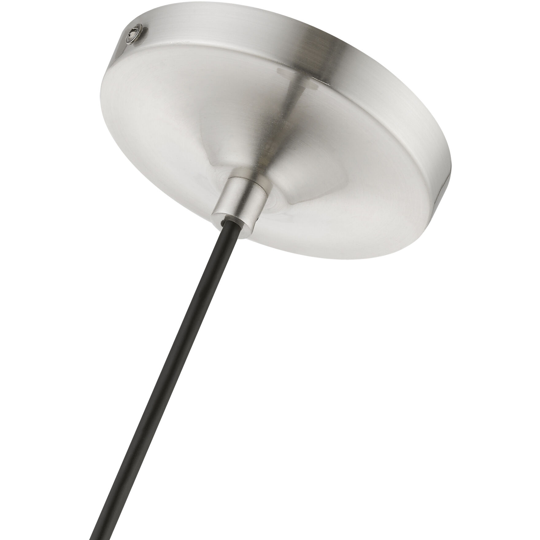 Catania 1 Light 7 inch Brushed Nickel Mini Pendant Ceiling Light