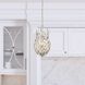 Broche 3 Light 9.5 inch Antique Silver Pendant Ceiling Light