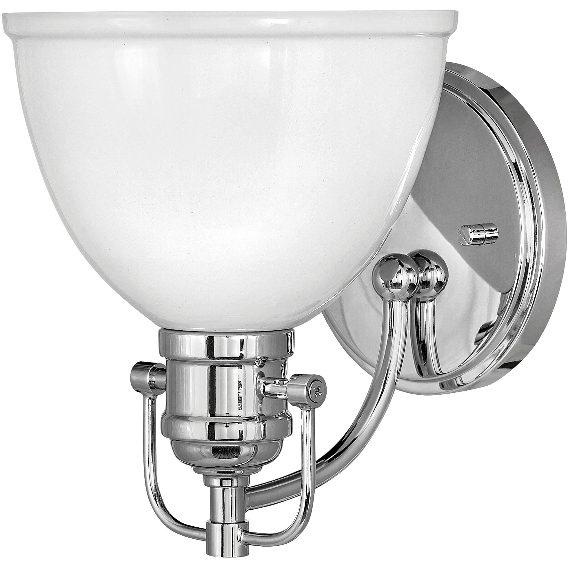Rowan 1 Light 8 inch Chrome Vanity Light Wall Light
