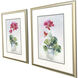 Soft Geranium Red and Multi and Green and Gray Framed Art, Propac
