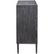 Laurentia Light Gray and Deep Black with Light Gray Glazing Accent Cabinet 
