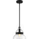 Smyth 1 Light 11 inch Flat Black Mini Pendant Ceiling Light