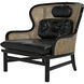 Marabu Charcoal Black Occasional Chair