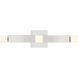 Drew & Jonathan Scott Brander LED 20.88 inch Chrome Vanity Light Wall Light