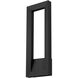 Paletto LED 28 inch Sand Black Outdoor Wall Sconce