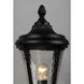 Sentry 1 Light 21 inch Black Outdoor Pole/Post Mount