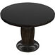 Portobello 40 X 40 inch Hand Rubbed Black Dining Table
