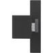 Maxx 18 inch Matte Black Bath Vanity Light Wall Light