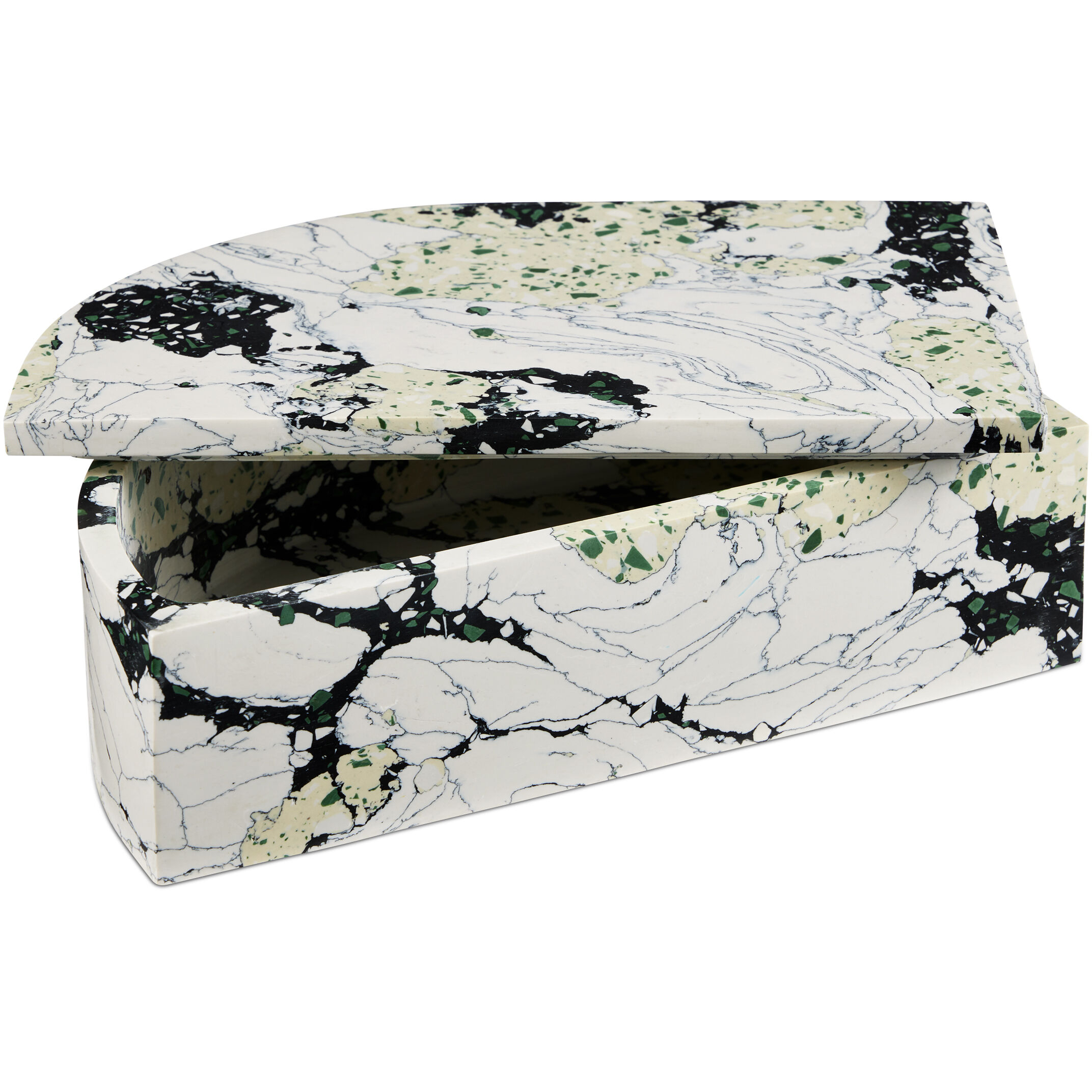 Fossey 10 inch White/Black Box