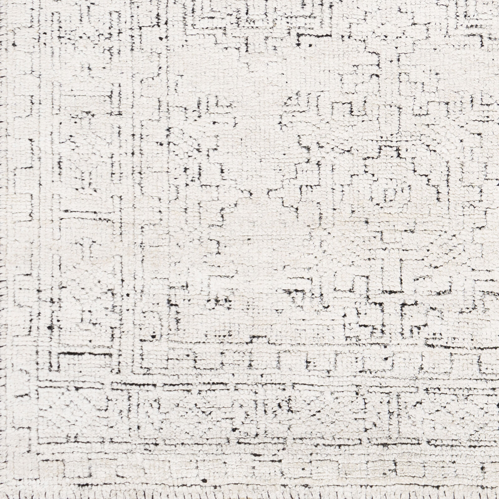 Bella 36 X 24 inch Black Rug in 2 x 3, Rectangle