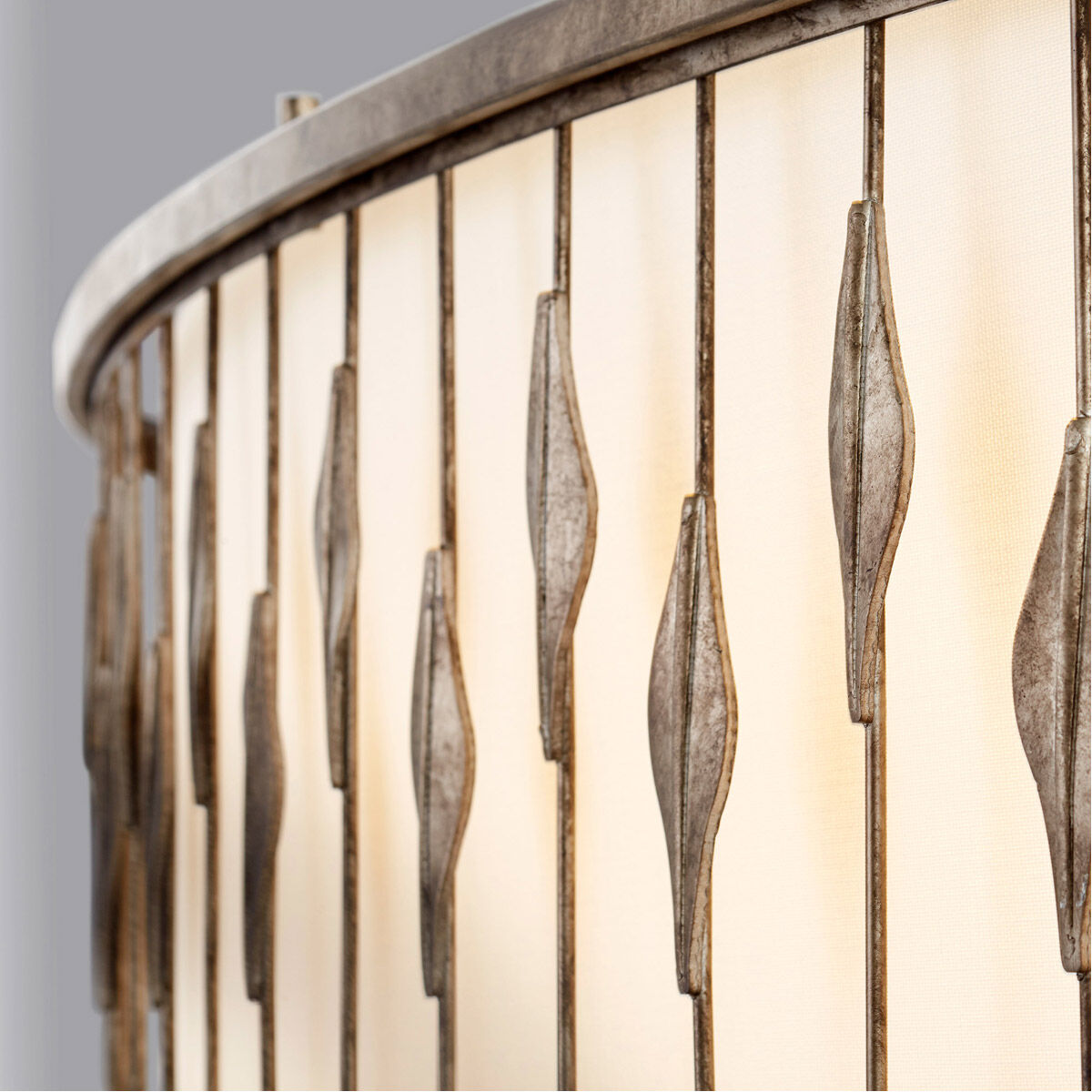 Cordon 5 Light 15 inch Persian Gray Pendant Ceiling Light