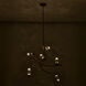 Bilancia LED 36 inch True Brass Chandelier Ceiling Light