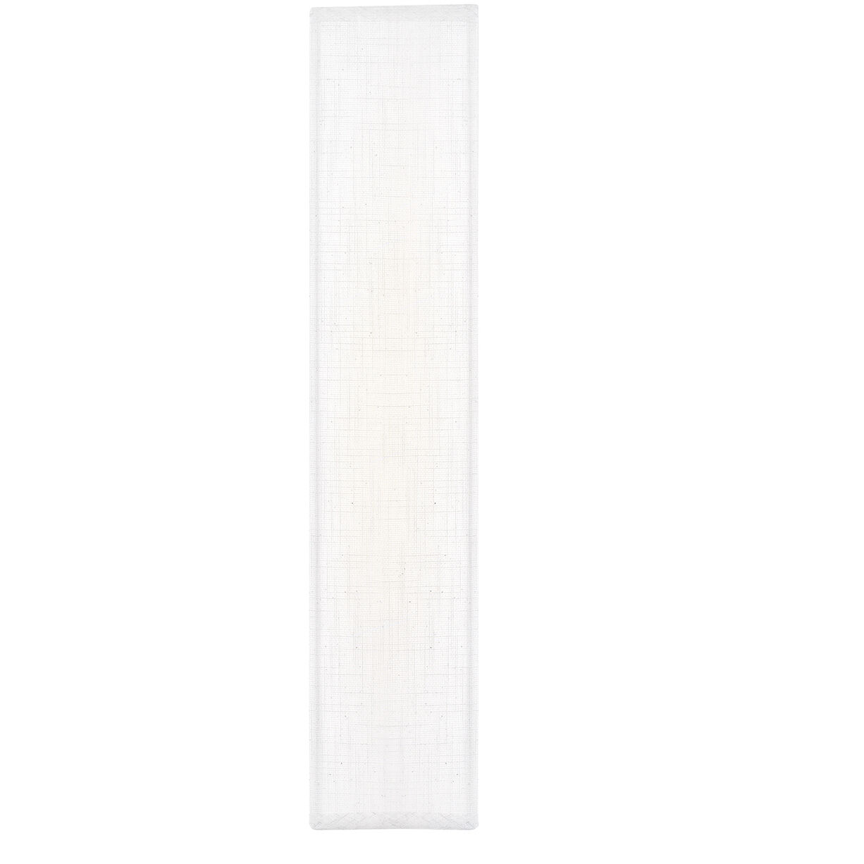 Textile Collection - Classic Family 5.5 inch ADA Wall Sconce Wall Light in White Linen, EVOLV