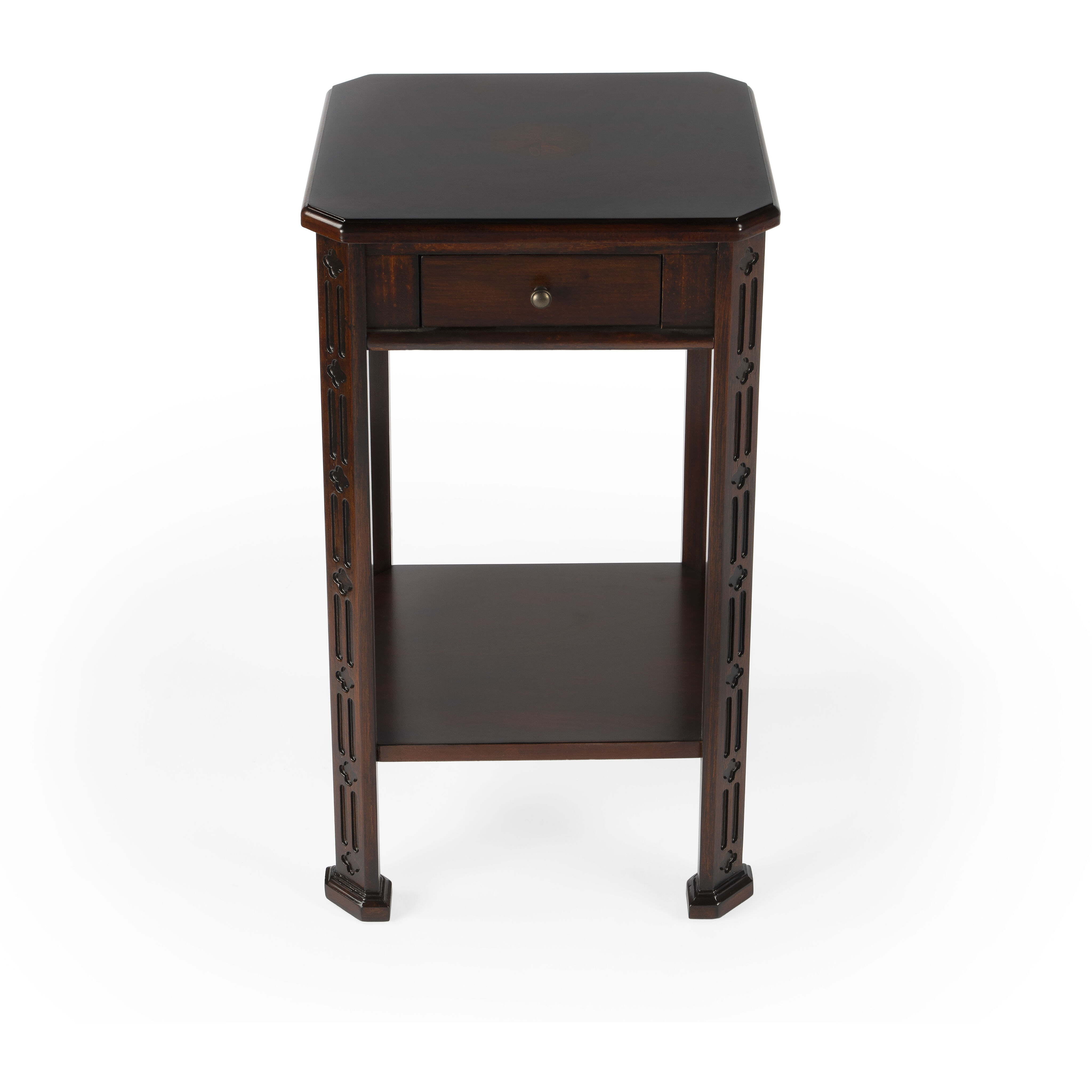 Moyer  27 X 15 inch Plantation accent Table