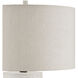 Innkeeper 30 inch 150 watt White Table Lamp Portable Light