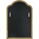 Sidney 30 X 20 inch Plated Brushed Brass Mirror