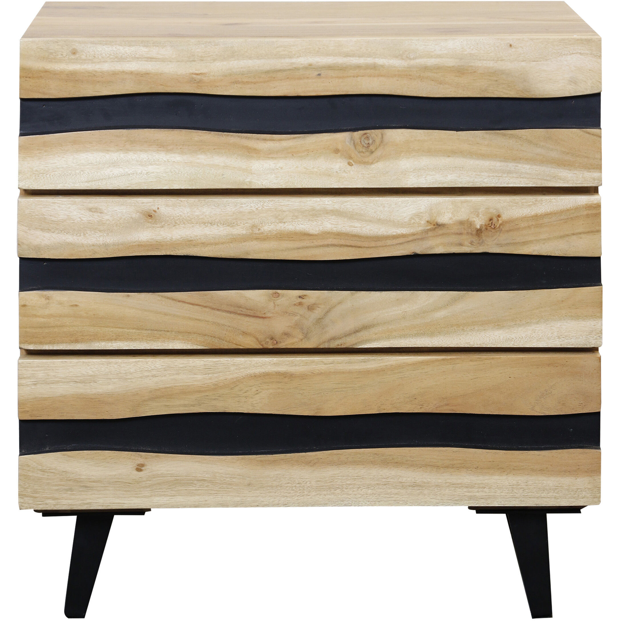 Cevilla Light Brown and Black Chest