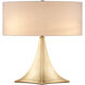 Cassia 25 inch 60.00 watt Gold Leaf Table Lamp Portable Light