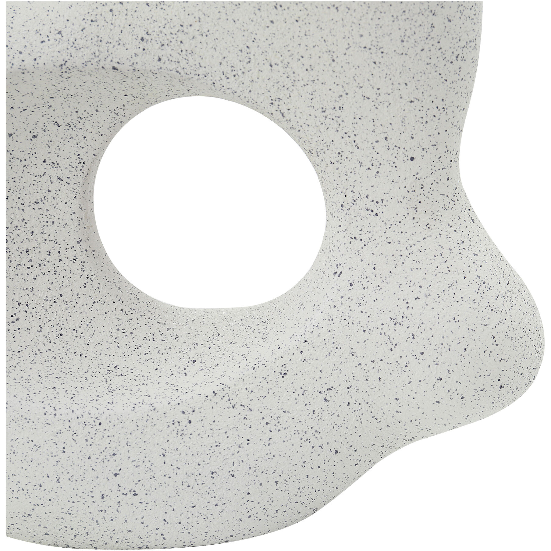 Matter 15 X 11.5 inch Sculpture in Flecked Stone, Ecomix