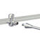 MonoRail Satin Nickel Rail FreeJack Connector Ceiling Light