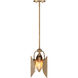 Eden 3 Light 8.5 inch Old Satin Brass Pendant Ceiling Light