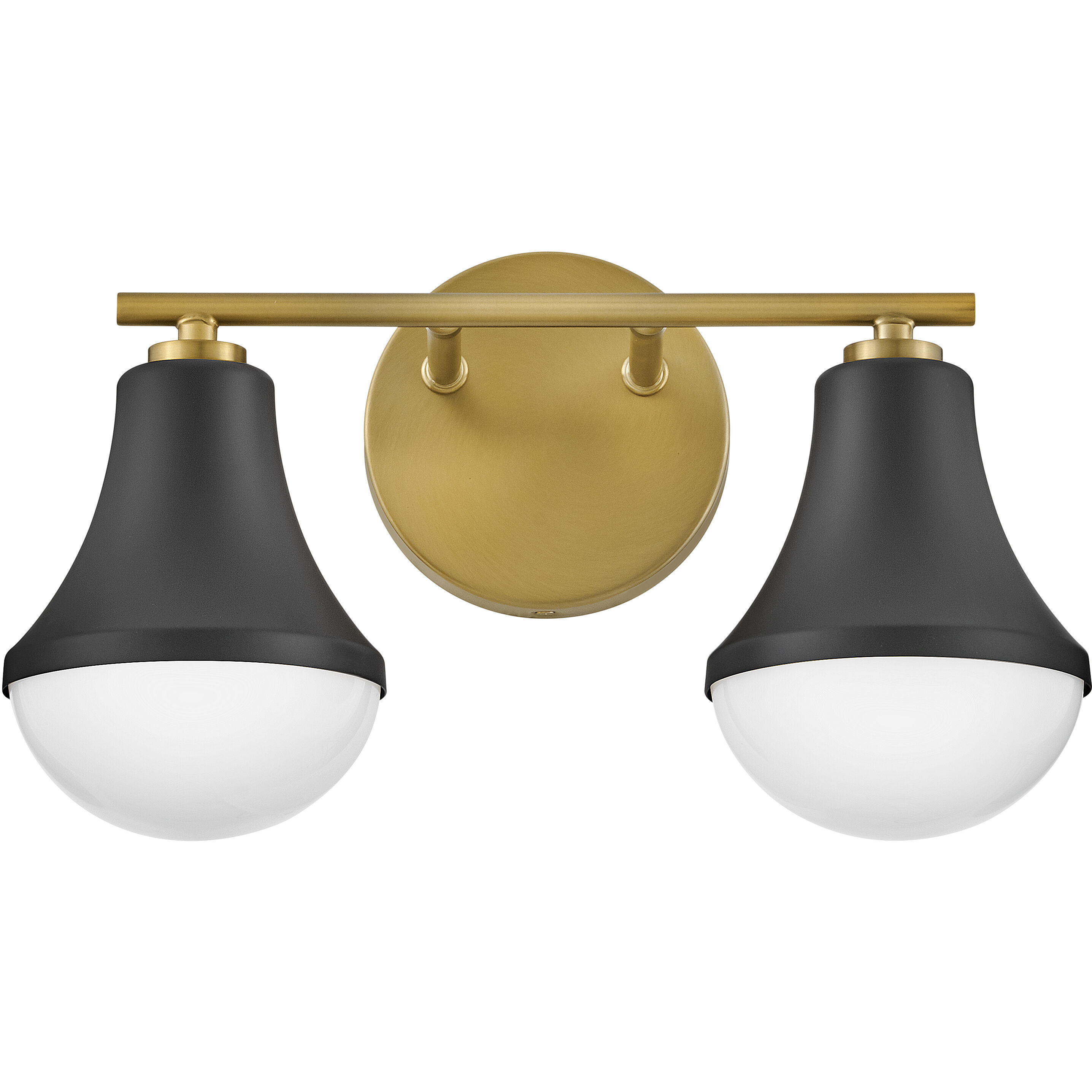 Haddie LED 14.5 inch Black Bath Light Wall Light