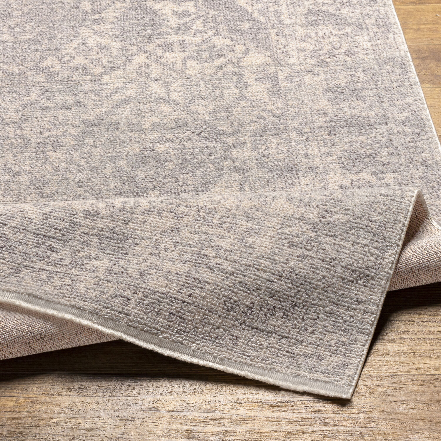 Subtle 120 X 94 inch Taupe Rug, Rectangle