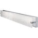 Blaze LED 40.2 inch Chrome Bath Vanity Light Wall Light