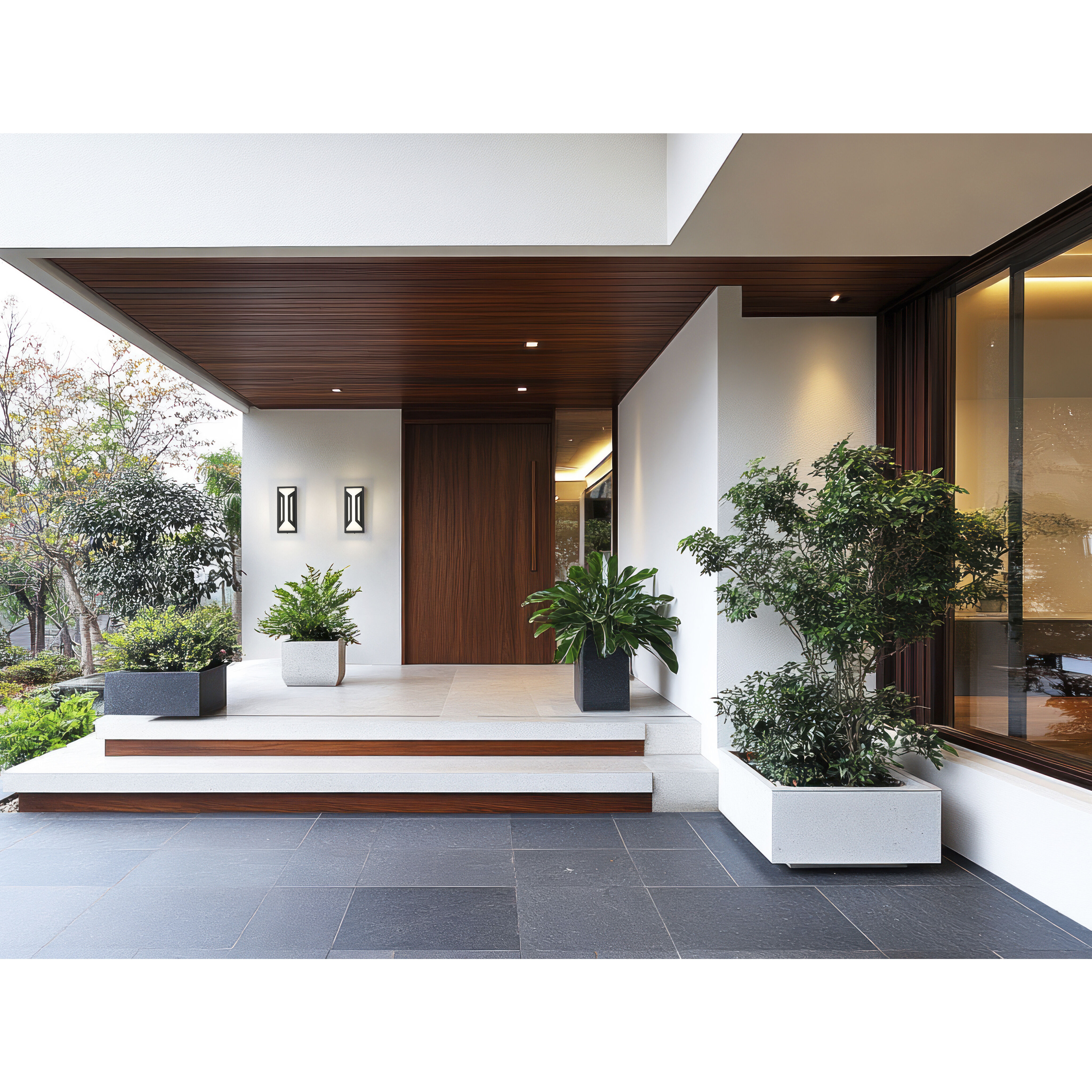 Banff LED 12 inch Sand Black Outdoor Wall Light in Soft Sand Black