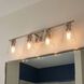 Calhoun 4 Light 32 inch Satin Nickel Bathroom Vanity Light Wall Light, Essentials